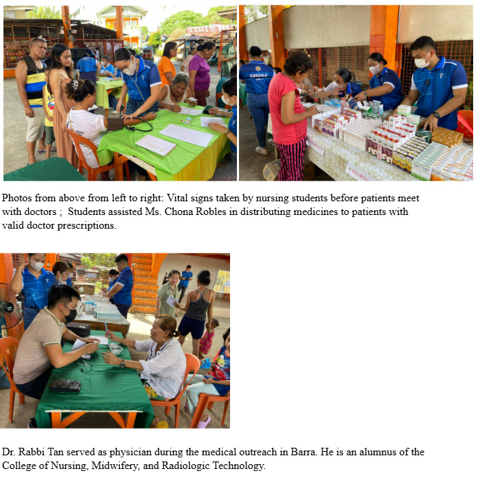 Misamis Universitys Comprehensive Health Outreach Advancing SDG 3: Strengthening Community Well-Being Through Integrated Medical, Nutrition, and Oral Health Services